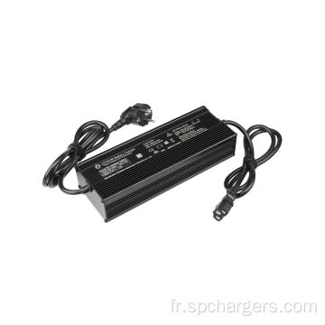 Chargeur de batterie 48V 60V 72V, chargeur de batterie au lithium 48V, pour motos électriques de patrouille électrique